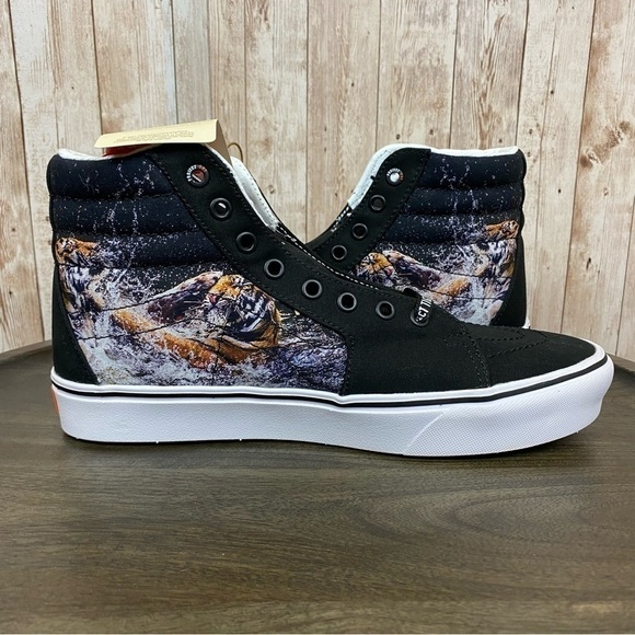 Vans x Discovery Sk8-Hi Project Cat Comfycush High Top Sneakers Size 10 Women - Picture 8 of 15